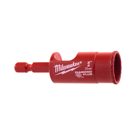 Diamond core bit MILWAUKEE Diamond Plus™ 20mm - Milwaukee Accessories