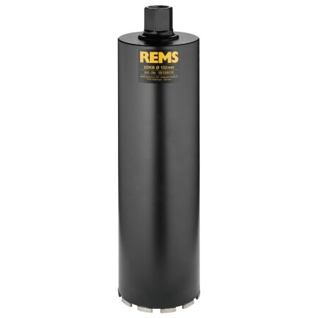 Diamond core bit REMS UDKB 132x420 UNC 1 1/4