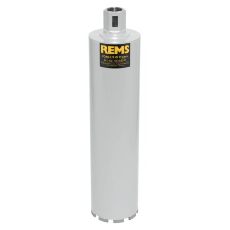 Diamond core bit REMS UDKB LS Ø112mm UNC 1 1/4