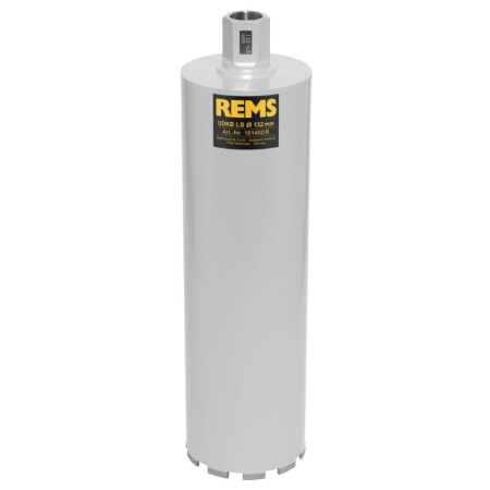 Diamond core bit REMS UDKB LS Ø132mm UNC 1 1/4