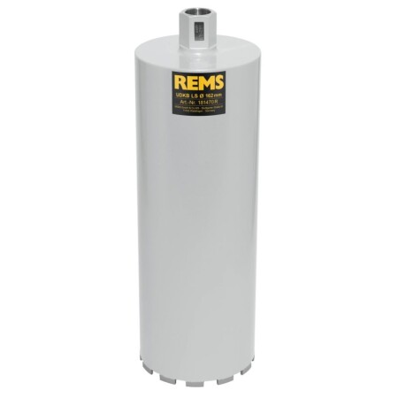 Diamond core bit REMS UDKB LS Ø162mm UNC 1 1/4