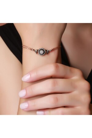 Diamond Coronet Rose Gold Bracelet - Altınöz Mücevherat