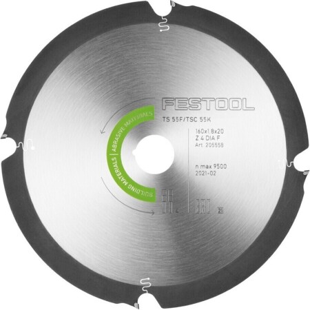 Diamond cutting disc FESTOOL 160x1.8x20 F4 - FESTOOL