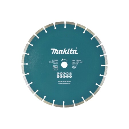 Diamond cutting disc for concrete MAKITA 355x25.4mm - Makita Accessories