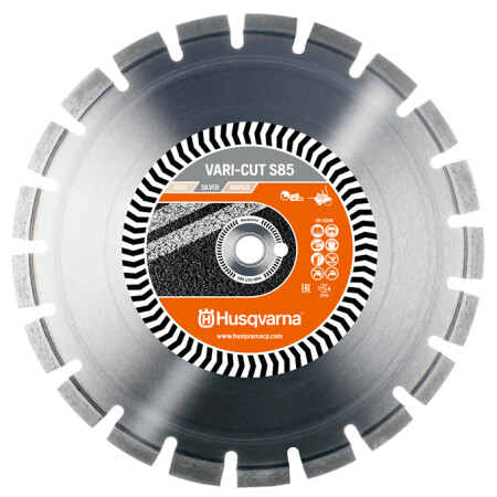 Diamond disc for asphalt HUSQVARNA Vari-Cut S85 400x25,4mm - Husqvarna Construction