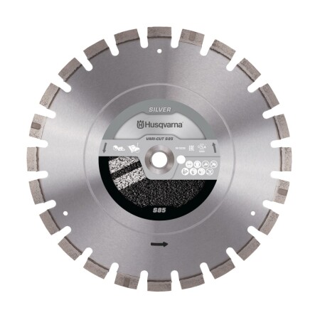 Diamond disc for asphalt HUSQVARNA Vari-Cut S85 500x25,4mm - Husqvarna Construction