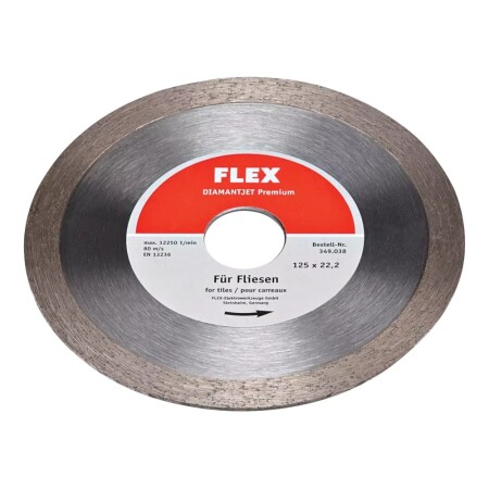 Diamond disc for ceramics FLEX 125x22.2mm - FLEX Accessories