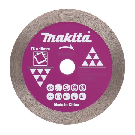 Diamond disc for ceramics MAKITA 76mm D-77263 - Makita Accessories