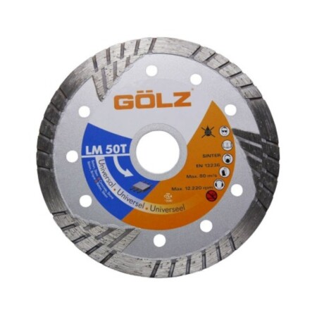 Diamond disc for fireclay/asphalt GOLZ LM50T 125mm - Golz