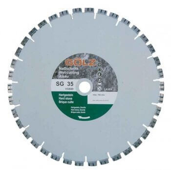 Diamond disc for granite GOLZ SG35 Ø350 mm - Golz