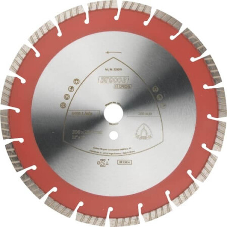 Diamond disc KLINGSPOR DT 900 B Special 400mm - Klingspor