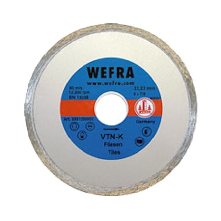Diamond disc WEFRA VTN-K 230x22.2mm - Wefra