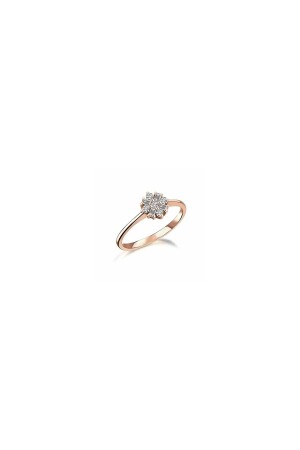 Diamond Love Flower Ring - Safir Kuyumculuk