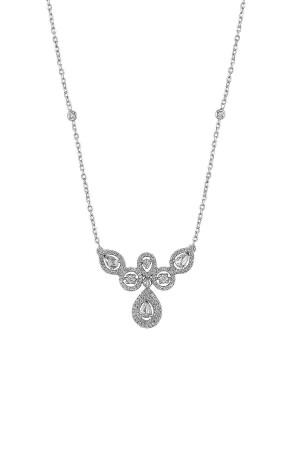 Diamond Necklace with Diamonds Pn075 ST_P213533 - Iryum