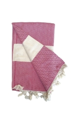 Diamond Pestemal %100 Pamuk 8 Farklı Renk Pembe M120391501 - Mulberry