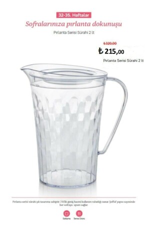 Diamond Series Jug VitrinflySRH - Tupperware