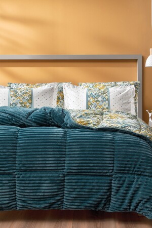 Diamond Single Triola Sleeping Set - Green - Yataş