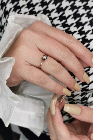 Diamond Solitaire Ring - Utku Kuyumculuk