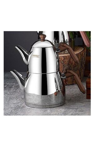 Diamond Steel Teapot Set Mega Size teapot - Kahramanlar