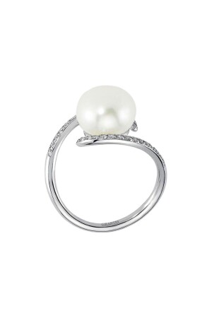 Diamond Stone Pearl Ring - Gırantaş