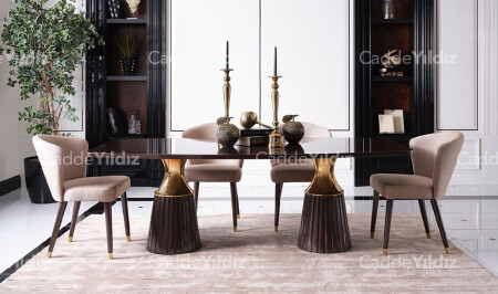Diamond Yemek Masası Takımı - Cadde Yıldız