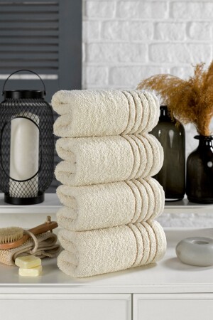 Diana Towel Set 4 Pieces 800gr. 50x90cm Diana Model - Casnack