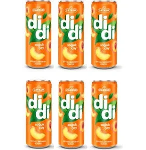DIDI ICETEA PEACH 250 ML X 6lı - Halal