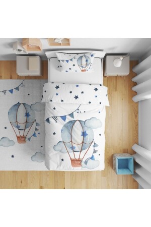 Digital bedrucktes Einzelbettbezug-Set für Kinderzimmer ohne Laken, 160 x 220 cm, Modell 0016 i00016029000 - instababyrooms