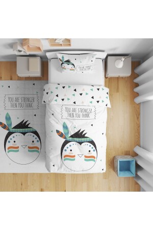 Digital bedrucktes Einzelbettbezug-Set für Kinderzimmer ohne Laken, 160 x 220 cm, Modell 5004 i55004029000 - instababyrooms