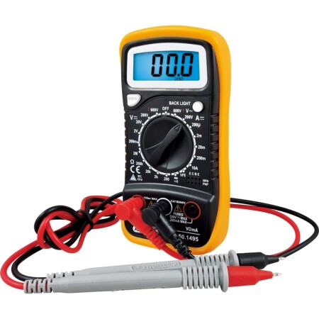 Digital multimeter with test leads KS TOOLS - KsTools