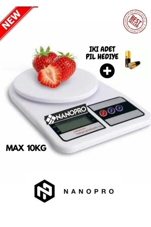 Digital Precision Kitchen Scale - Kitchen Scale-precise Measurement 10 Kg - Nanopro