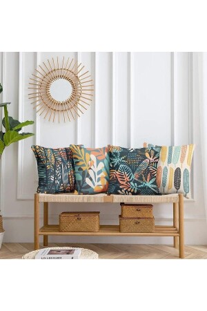 Digital Printed Gift Quality Double Printed Pillow - Throw Pillow Cover - Flamenco Tekstil