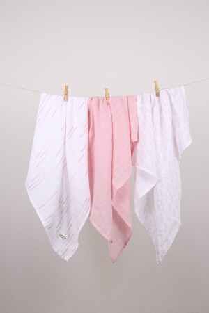 Digital Printed Muslin Cover Set of 3 - 75x75 Cm ZT2000 - LUCKKA