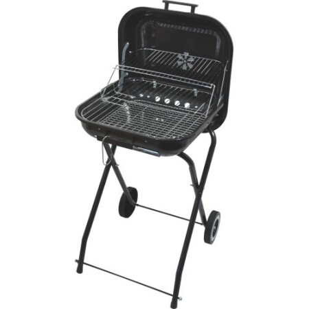 Dikdörtgen kömürlü ızgara Cattara Trapani 46 cm - Cattara