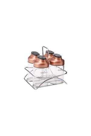 Dimple Cooper 5 Piece Glass Spice Set 153. 03. 06. 6694 - Karaca