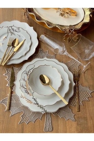 Dinner Set Evora 24 Pieces for 6 Persons POR-101358 - ROSSEV