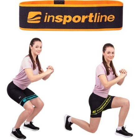 Direnç Bandı SPORTline Hiplop L - Turuncu - inSPORTline