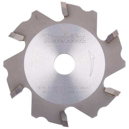 Disc for milling cutters MAKITA B-48832 118x20x14mm - Makita Accessories