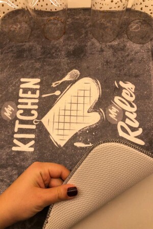 Dish Drying Mat Drying Cloth Drying Cloth Countertop Dish Rack 40x50 Cm Washable - Aymirahome