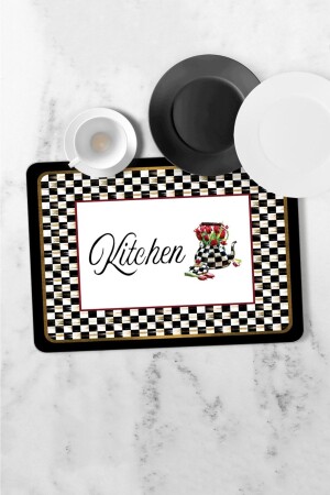 Dish Drying Mat Drying Cloth Drying Mat Countertop Dish Rack 40x50 Cm Washable Mat03 - Dekomod