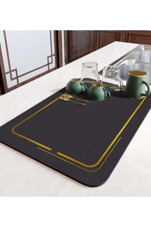 Dish Drying Mat Super Water Absorbent Countertop Dish Rack Microfiber Mat WNTX05 - wentox