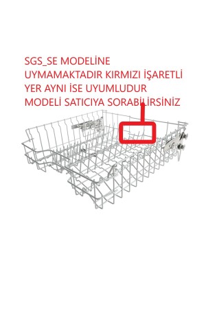 Dishwasher Upper Basket 1381 - Siemens