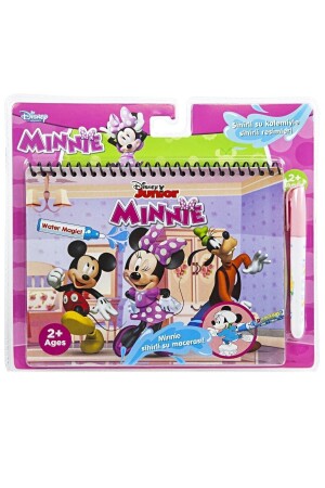 Disney Jr. Minnie Lisanslı Sihirli Boyama Kitabı Özel Sulu Kalem Ile Water Painting - Magic Water