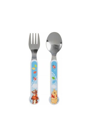 Disney Winnie The Pooh Çocuk Çatal Kaşık Seti TRU-6550552 - kbobaby