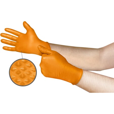 Disposable nitrile gloves ANSELL Microflex Mega 93-256, 100 pcs. - Ansell