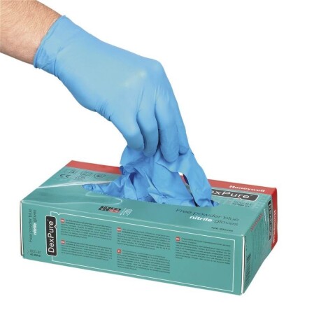 Disposable nitrile gloves HONEYWELL Perfect Fit Dexpure 800-81, 100 pcs. - Honeywell