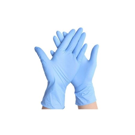 Disposable nitrile gloves, powder-free, size M, 100 pcs. - GITANA
