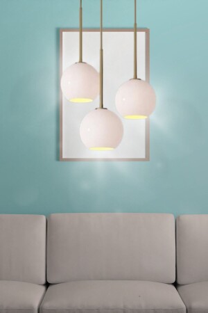 Diva 3-Piece Premium Modern Special Pendant Lamp Chandelier - Bedroom - Living Room - Kitchen - Hall Div-A3 - TEKFA