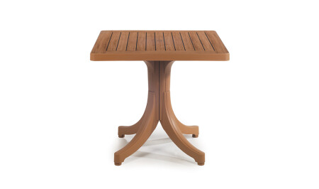 Diva Teak Ahşap Dekor Masa 80x80 - Cadde Yıldız
