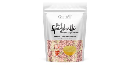 Diyet Spagetti Havuçlu Konjac Eriştesi - 400 gram - OstroVit